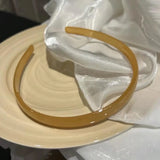Jelly Color Headbands For Women Girls Headband With Tooth Anti-slip Hairband Hair Accessories For Hair Head Hoop