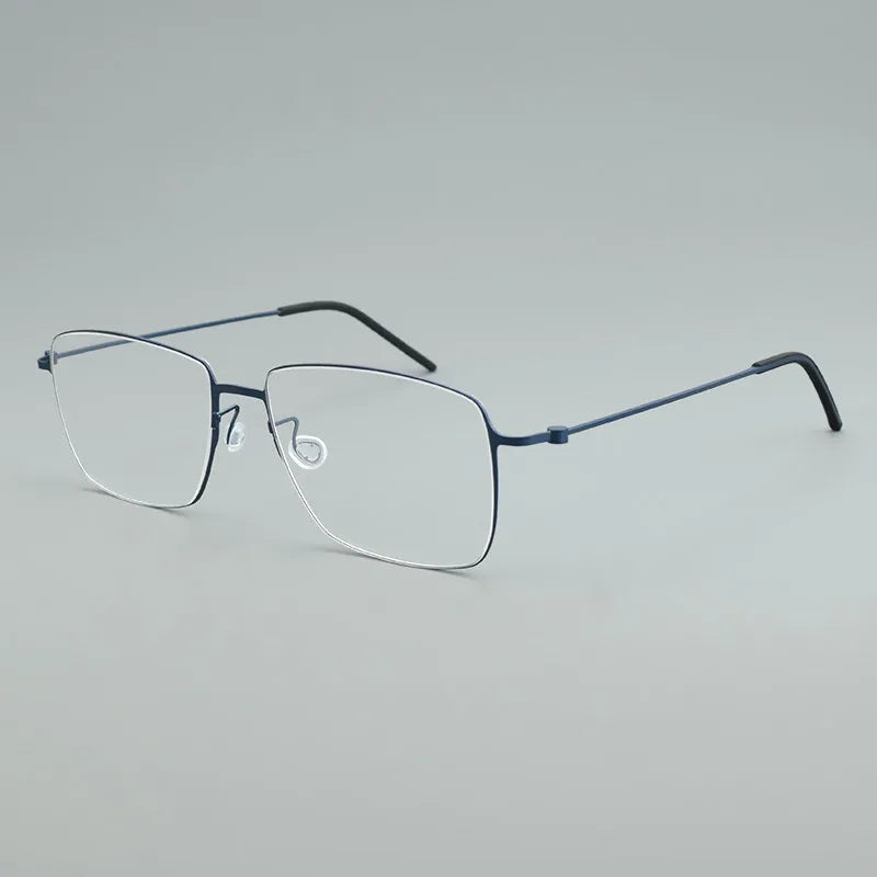 pure Titanium Glasses Frame for Men women 5508 Vintage square Myopia Prescription Eyeglasses Frames 2024 Optical Korean Eyewear