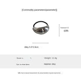 irregular and minimalist curved elastic hairrope retro fashion and personality head rope temperament and versatile rubber band