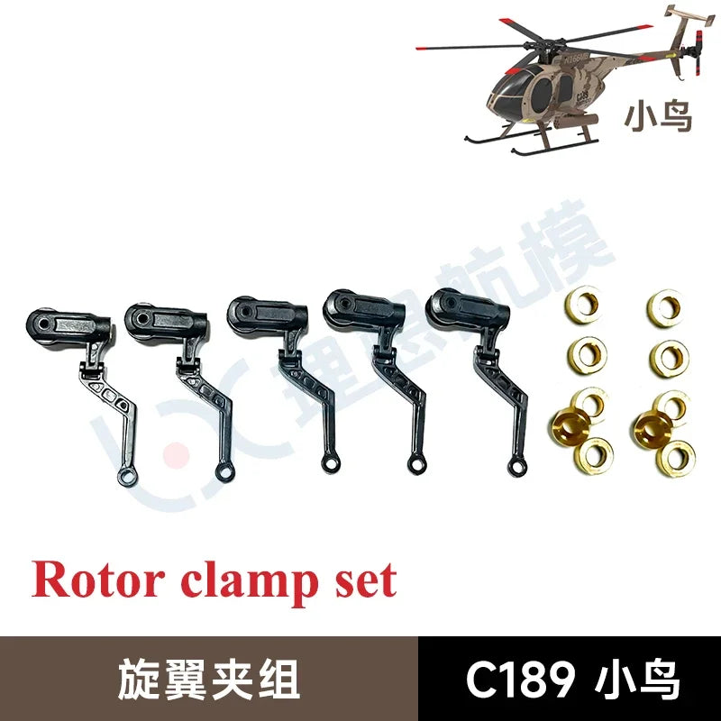C189 MD500 RC ERA Remote Control Era Bird Helicopter Simulation Helicopter Original Parts Complete Main Motor Steering Gear