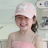 Fashion High Ponytail Kids Boy Girl Sun Hats Quick Drying Baseball Caps Adjustable Travel Caps Children Peaked Hats With Hole