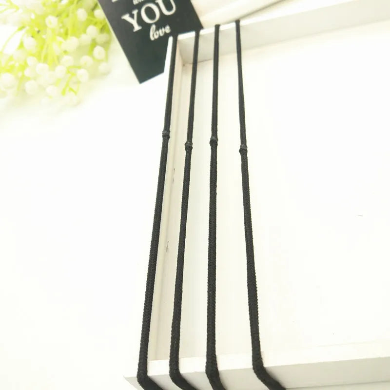 100Pcs Black Elastics Small Hair Ties Elastics Small Hair Rubber Bands Accessories Ponytail Holders for Women Girls Baby Toddle