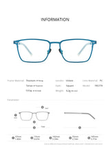 FONEX Titanium Glasses Frame Men New Brand Design Square Eyewear Ultralight-Weight Japanese High Quality Eyeglasses Frames 85779