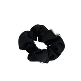 New Korean Woman Elegant Cotton Elastics Hair Band Cream Coffee Color Scrunchies Hair Ties Ladies Ponytail Hold Hair Accessories