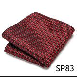 Pocket Square Handkerchief Nice Handmade Woven 100% Silk Hanky Pocket Square Printed  hombre Pink Office Clothing accessories