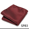 Pocket Square Handkerchief Nice Handmade Woven 100% Silk Hanky Pocket Square Printed  hombre Pink Office Clothing accessories