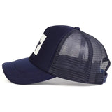 Five-Pointed Star Printed Baseball Net Caps Spring and Summer Outdoor Adjustable Casual Hats Sunscreen Hatcreen Hat
