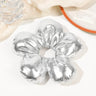 Extra Large Flower Elastic Hair Tie For Women Solid Color Rubber Bands Headband Scrunchie Ponytail Holder Hair Accessories