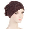 Women Men Sleeping Hat Baggy Beanie Satin Lined Night Unisex Sleep Cap Hair Care Bonnet Hair Loss Nightcap Pullover Hat Headwear