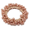 Pearls Beads Hair Ties Elastic Hair Bands For women Hair Rope Scrunchies Ponytail Holders Rubber Hair Accessories