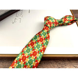 Fashion 8CM Wdith Brown Neckties Vintage Retro Flower Printed Ties For Adult Mens Casual Daily Neckwear Wedding Party Cravate