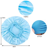 Soft Shower Caps Soft Silk Night Caps Hair Care Bonnet Nightcap for Women Beauty Salon Hair Care Hats Bathroom Products