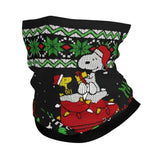 Snoopy & Woostock Manga Bandana Funny Balaclava Spring Running Travel UV Protection Bicycle Mask Breathable Face Cover Mask