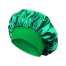 Newly Satin Night Hair Cap Women's Solid Sleeping Hat Sleep Care Bonnet Nightcap For Women Unisex Cap