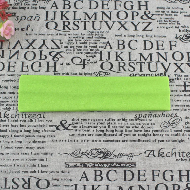 Fashion Sports Headbands for Women Solid Elastic Hair Bands Running Fitness Yoga Hair Bands Stretch Makeup Hair Accessories Hot