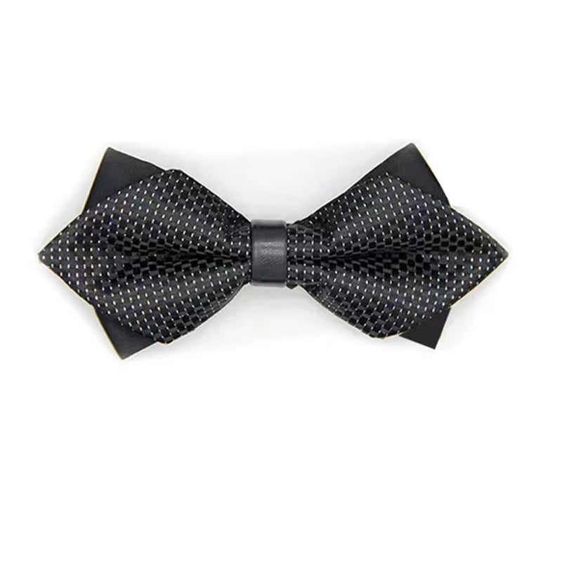 mens bow arrow red pointed black and gold fashion butterfly party wedding bow ties for men's girls boys bowtie kids be usable