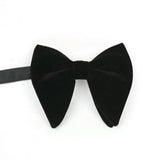 Fashion Velvet Big Bowties Flannelette Large Size Bow Ties For Men Formal Dress Handkerchief Wedding Party Tuxedo Groom Bow Knot