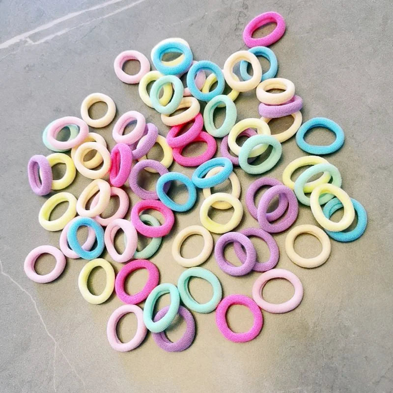 Cute Elastics Rubber Hair Bands Women Scrunchie Girls Hair Gum Ties Headbands Hair Bobbles Accessories For Children Kids Baby