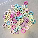 Cute Elastics Rubber Hair Bands Women Scrunchie Girls Hair Gum Ties Headbands Hair Bobbles Accessories For Children Kids Baby