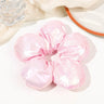 Extra Large Flower Elastic Hair Tie For Women Solid Color Rubber Bands Headband Scrunchie Ponytail Holder Hair Accessories