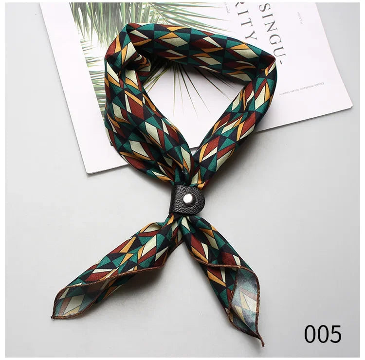 New 60*60 cm Autumn Winter Scarf Man Women Casual Cotton Scarves Square Flower Floral Hanky Fashion Pocket Square for Party