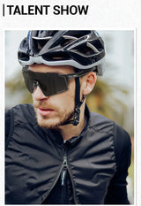 SCVCN UV400 Photochromic Cycling Glasss Sports Running Sunglasses Men Outdoor Drving Bicycle Goggles MTB Eyewear 1 Lens
