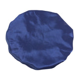 New Satin Hair Cap For Sleeping Invisible Flat Imitation Silk Round Haircare Women Headwear Ceremony Adjusting Button Night Hat