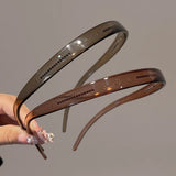 Toothed Headband Sunglasses Shaped Headband Transparent Non-slip Hair Hoop Hairstyle Fixing Tool Hair Accessories Hairband
