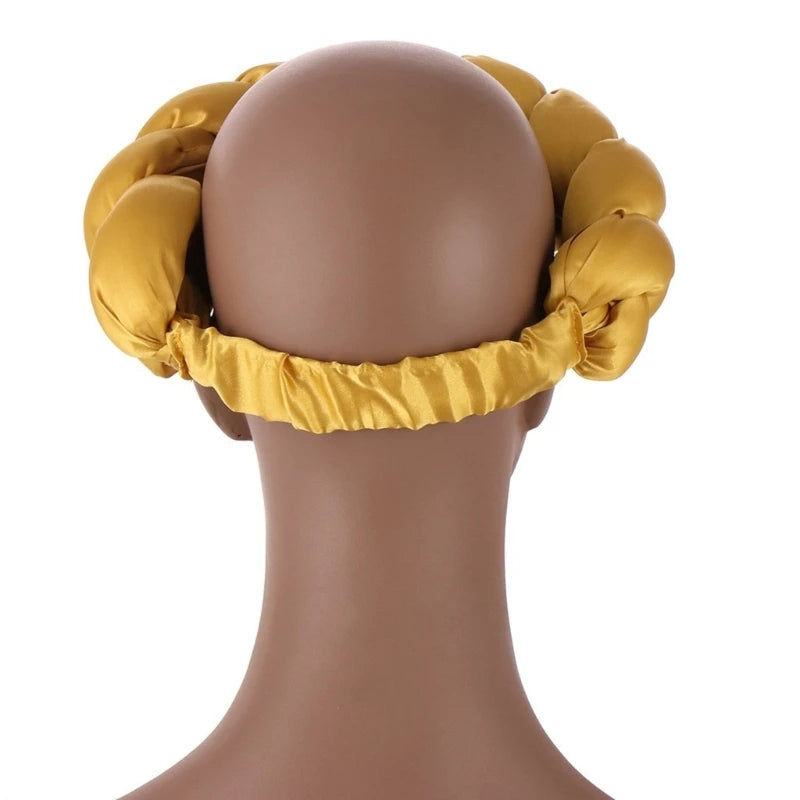 Twisted Hair Band Office Headbands Party Hairband Latest Satins Sports Headwear for Stylish Men and Women