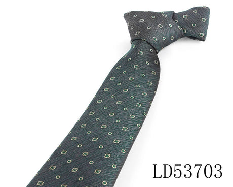 New Green Pattern Ties Casual Skinny Necktie For Party Boys Girls Neck Tie Wedding Necktie For Groom Neck Wear For Men Gravata