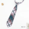 Lazy JK Ties Women Plaid Neck Tie Girls Japanese Style for Jk Uniform Cute Necktie Plaid Uniform School Accessories