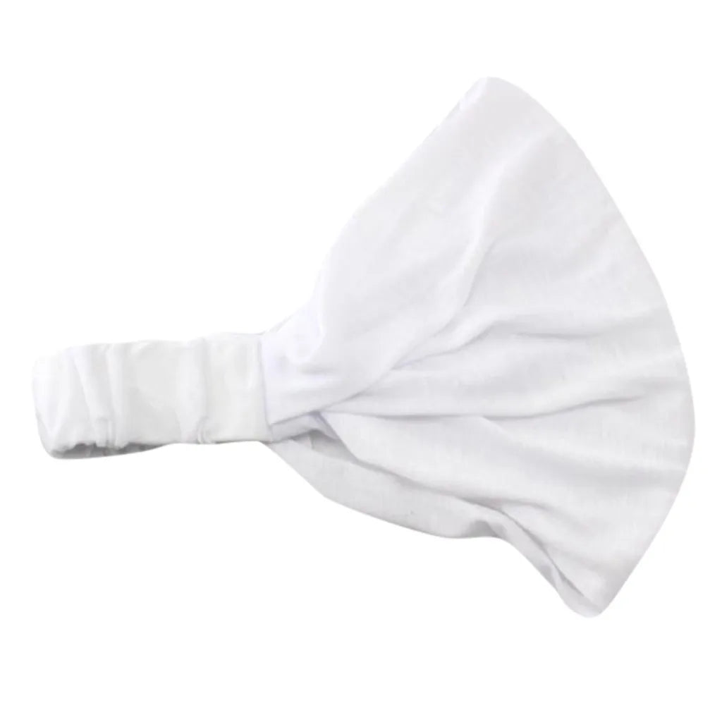 Wide Elastic Headband Hairband Pilates Yoga Fitness Running Cycling Sweatband Turban Makeup Hair Hoop Makeup Headwrap For Women