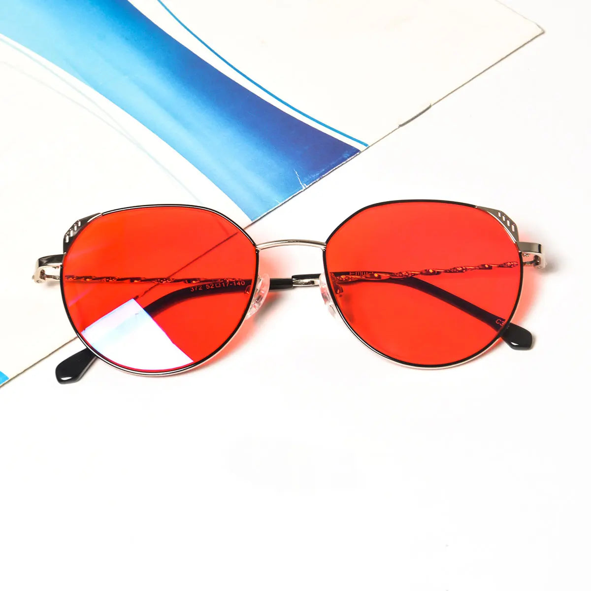 Good Sleep Blue Light Blocking Glasses Men Women Red Lenses Anti Green Light Eliminate Eye Strain Glasses  Bluelight clear lens
