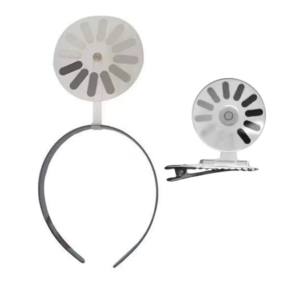 Funny Brain Loading Rotatable Headband Hairpin Downtime Hairpin Creative Moving Hair Clip Hair Accessory