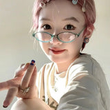 Blue Ray Blocking Anti-Blue Light Glasses Ultralight Eye Protection Computer Goggles Anti Radiation Round Eyeglasses Men Women