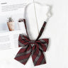 Bow tie Ladies Fashion Japanese JK Style Striped Girls School Uniform Bow Tie for Girls Korean Cosplay Women Butterfly Corbatas