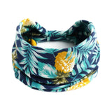 Women Hair Bands Headband Bohemian Sports Run Bandage Elastic Girl Wide Headband Print Wide Headwrap Headpiece Hairband Ladies