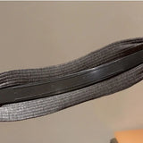 New Soft Wide Knitting Cotton Hairbands for Women Girls Korean Neutral Solid Turban with Teeth Head Band Headwear Accessories