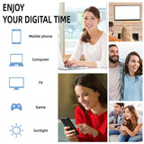 Blue Light Blocking Glasses | Computer Reading/Gaming/TV/Phones Glasses for Men Women | Night Driving UV Glare Glasses
