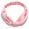 Cross elastic headband chiffon silk headband ladies headband hair accessory sports face wash