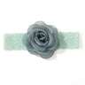 1Pc Baby Nylon Headscarf Astique Suitable Newborn Girl Flower Handmade Headband Elastic Hairband Turban Toddler Hair Accessories