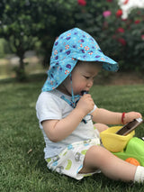 2023New Baby Summer Sun Hat Baby Girls Boys Caps Cartoon Panama Children's Hat UV Protection SPF 50+ Kid Travel Beach Bucket Hat
