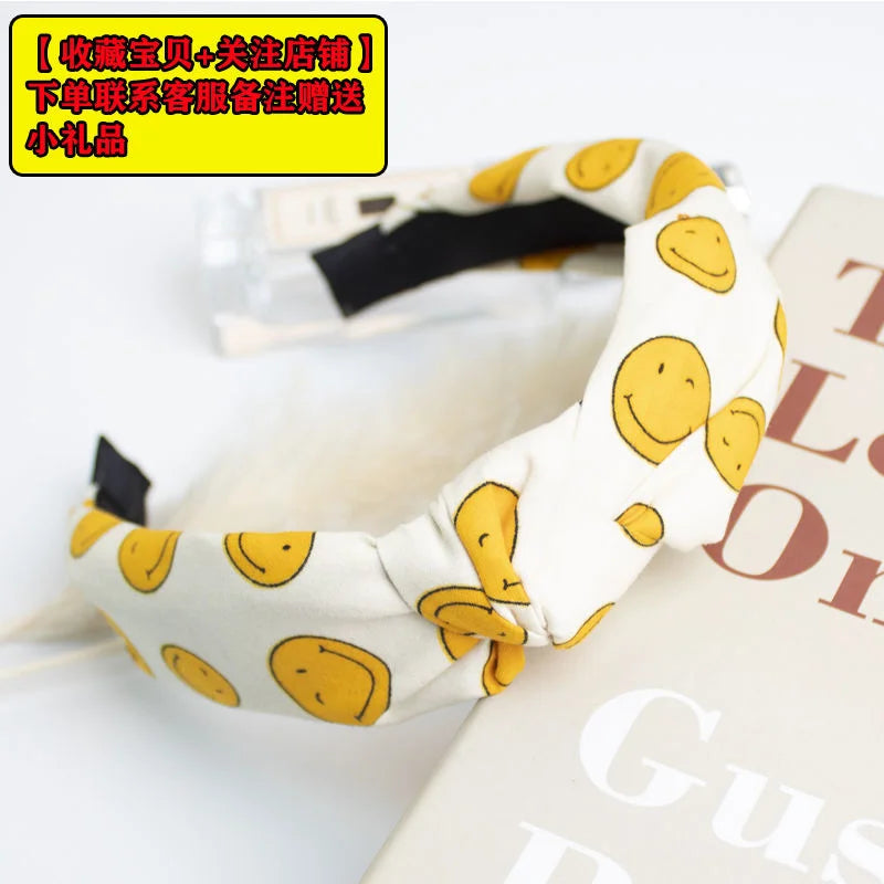 New Flower Headbands For Women Hair Hoop Knot Turban Headband Elastic Hairband Hair Accessories for Girls No Slip Stay