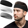 3pcs Women Soft Toweling Headbands Adjustable Sports Hairband Yoga Spa Bath Shower Wash Face Make Up Skincare Wide Head Band