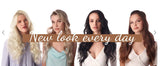 Heatless Curling Iron Headband Non-Perming And Non-Damaging Hair Comfortable To Wear A Set Of 4 Pieces Sleep Curling Tools