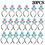 5PCS Headband Cartoon Mouse Hairband New Cartoon Plush Doll Headband French Wide-brim Hairpin Photo Headwear Creative Girl Gift