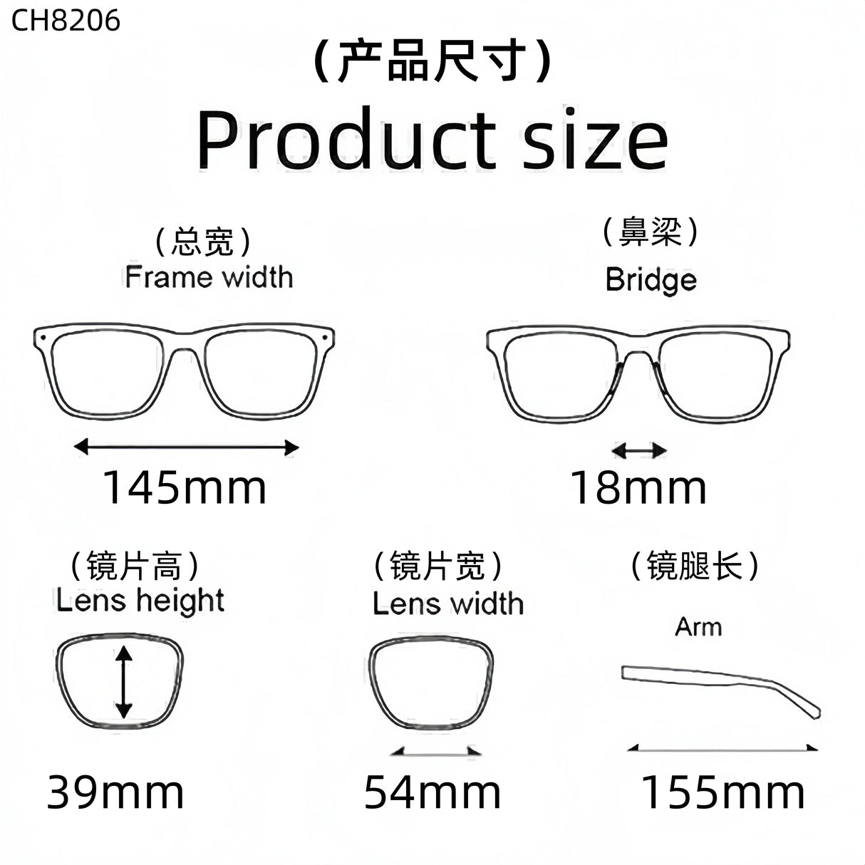 Popular Sunglasses Titanium Acetate Fashion Eyeglasse Frame Men Square Retro High Quality Women Luxury Brand Designer Glasses