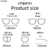 Popular Sunglasses Titanium Acetate Fashion Eyeglasse Frame Men Square Retro High Quality Women Luxury Brand Designer Glasses