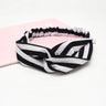 Fashion WomenFloral Headband Hair Accessories Leopard Cross Knotted Bow Chiffon Hair Band Girls Headdress Ladies Hoop Headwear