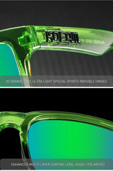 KDEAM Oversized Sunglasses Polarized Photochromic Lenses Night Vision Goggles Designed For Both Men And Women Large Glasses